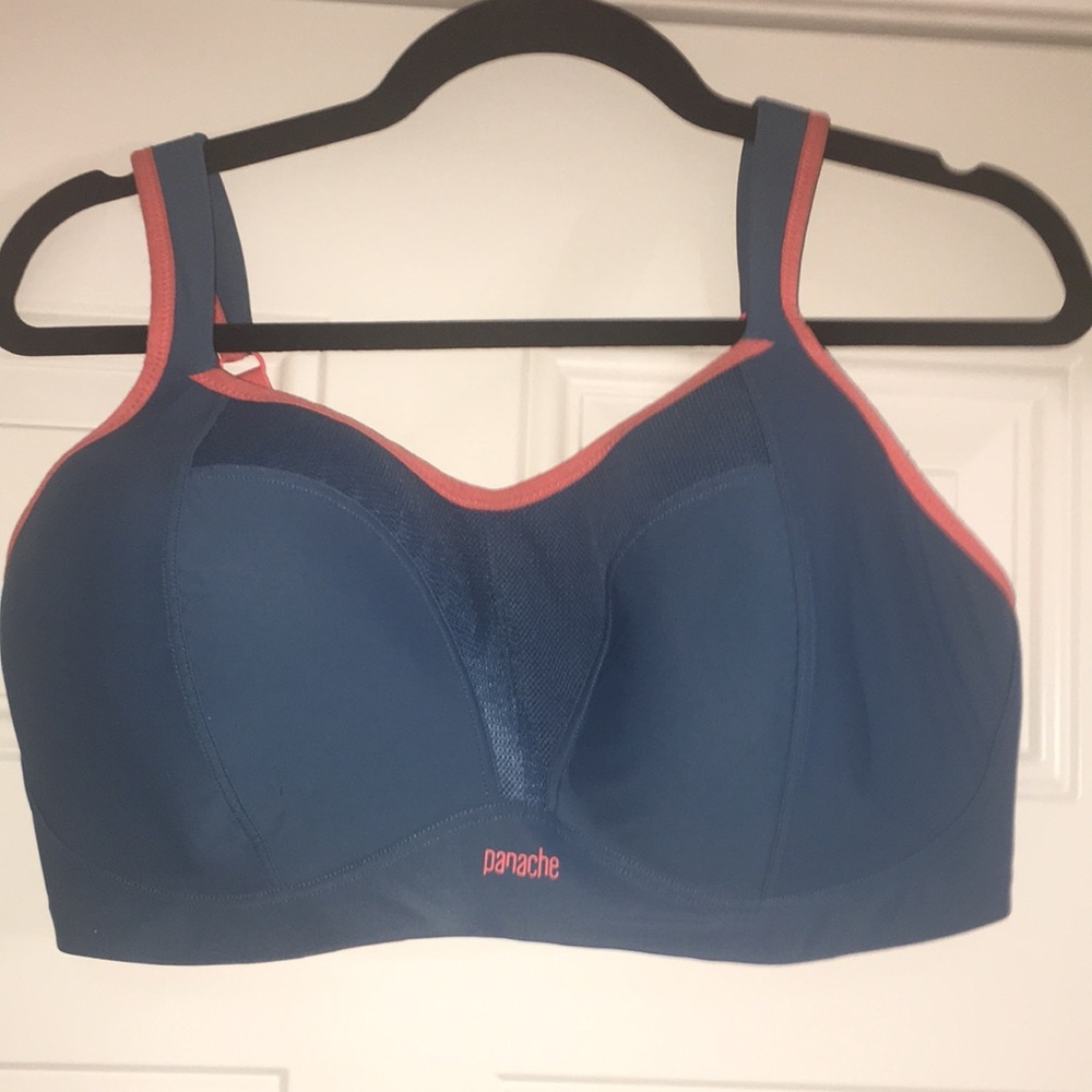 Panache Medium Impact Built-In Padded Sports Bra Size 38F